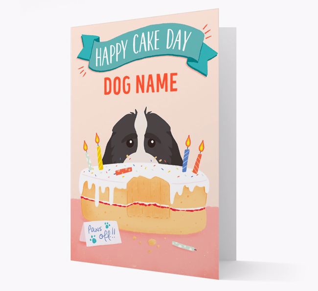 Happy Cake Day: Personalised {breedFullName} Card